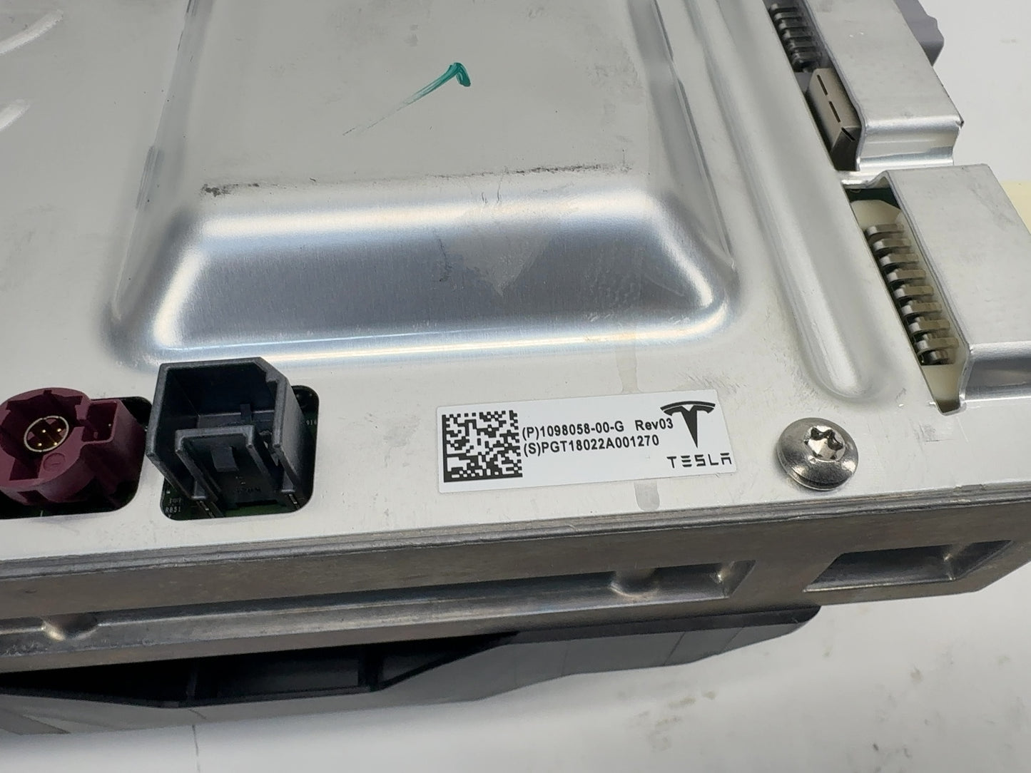 2018 Tesla Model 3 Car Computer 1098058-00-G