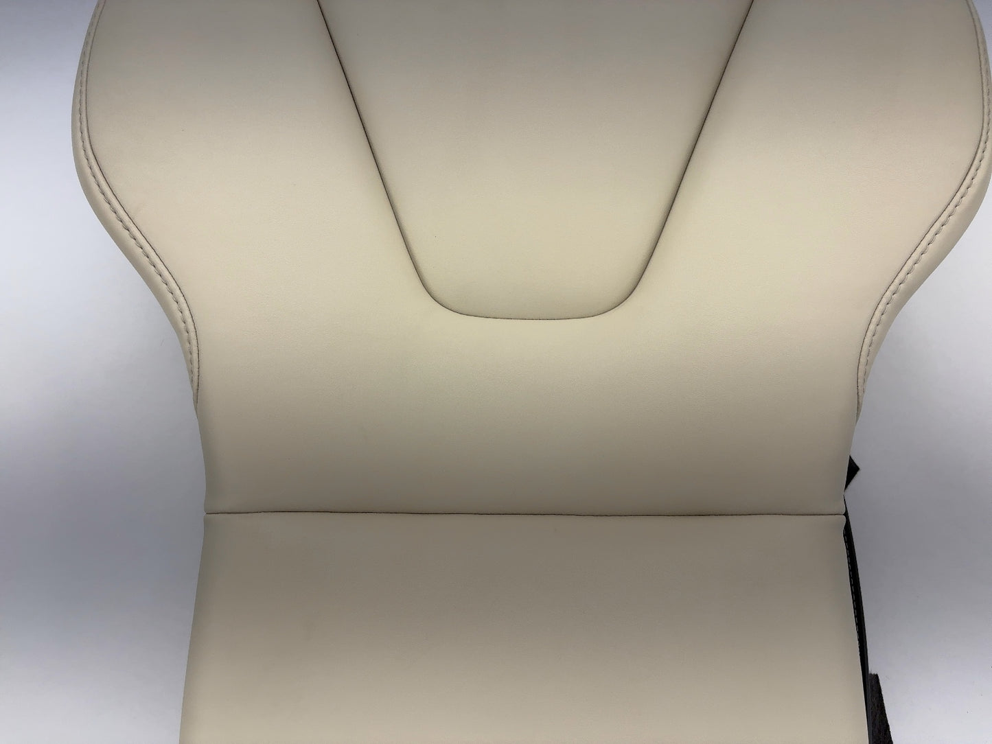 2017 Tesla Model X Front Left Seat Upper Cushion Cream 1072751-00-E