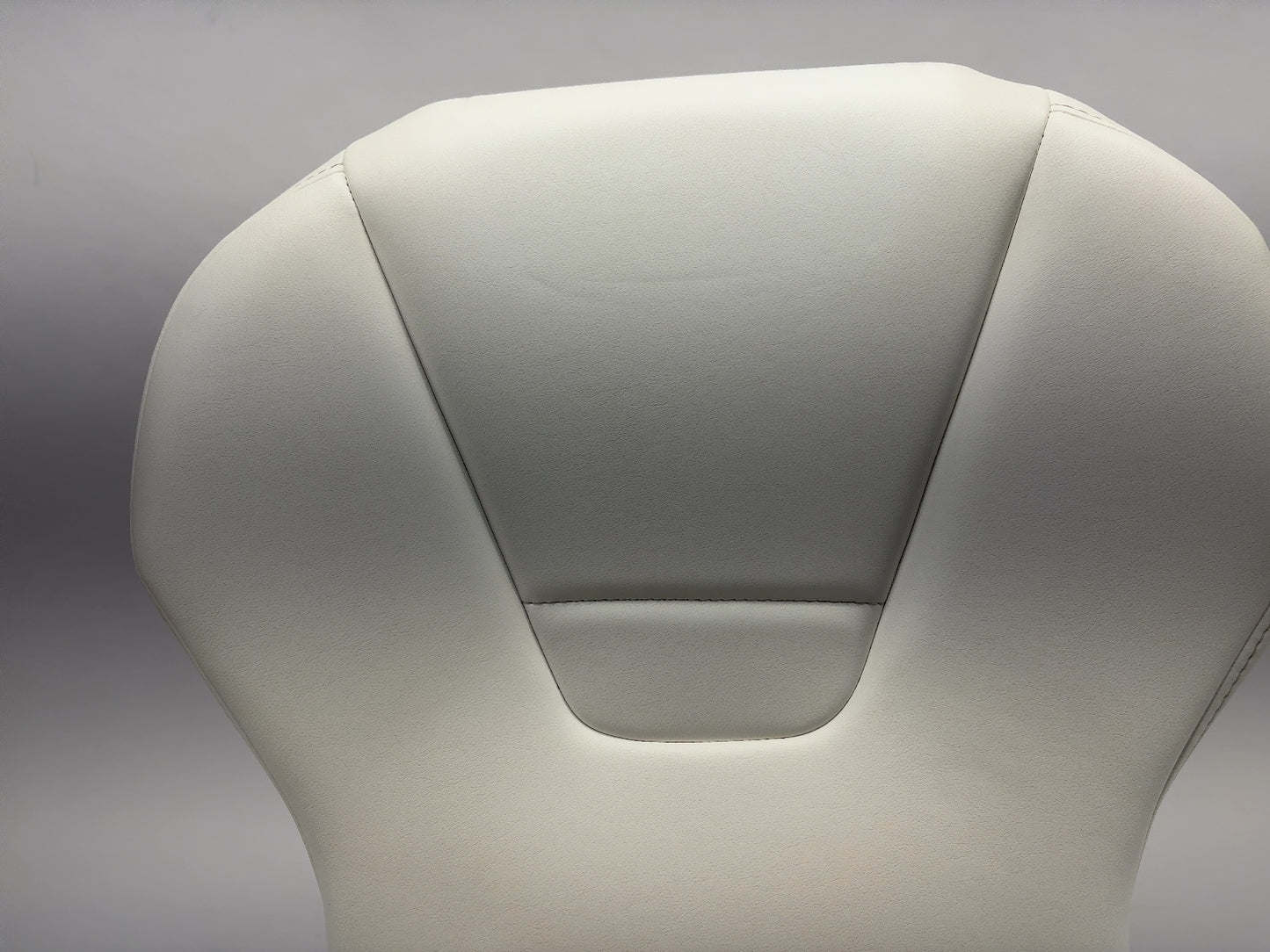 2018 Tesla Model X Front Left Upper Seat Cushion White 1072751-00-D