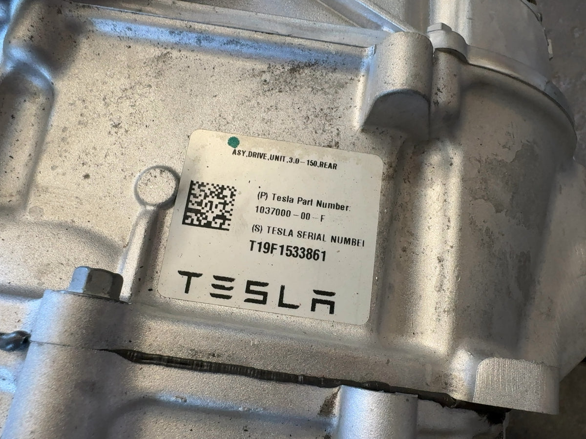 2015-2019 Tesla Model S Rear Drive Unit Small 1037000-00-F