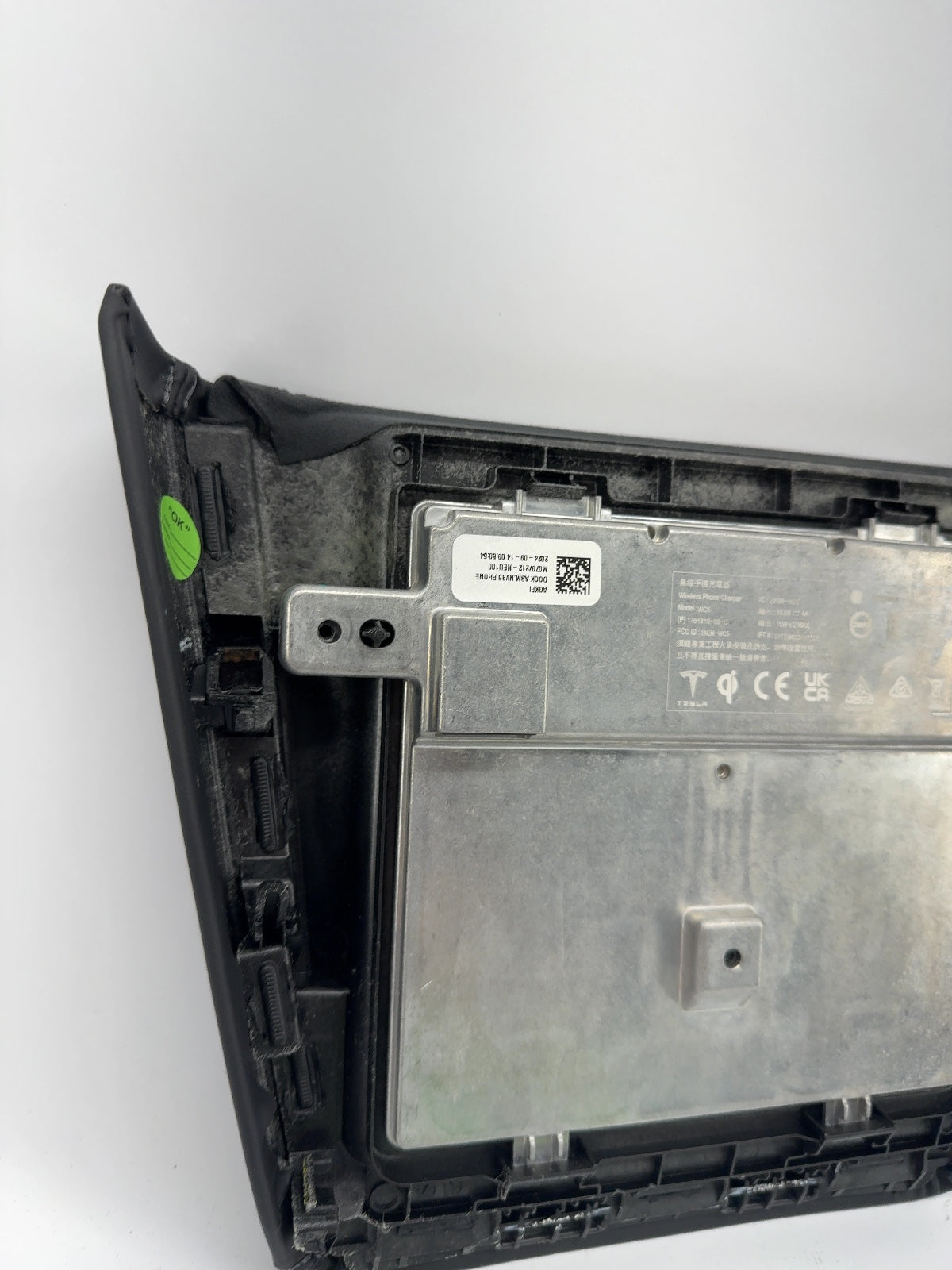 2024-2026 Tesla Model 3 Highland Wireless Charging Module & Pad 1761810-00-D
