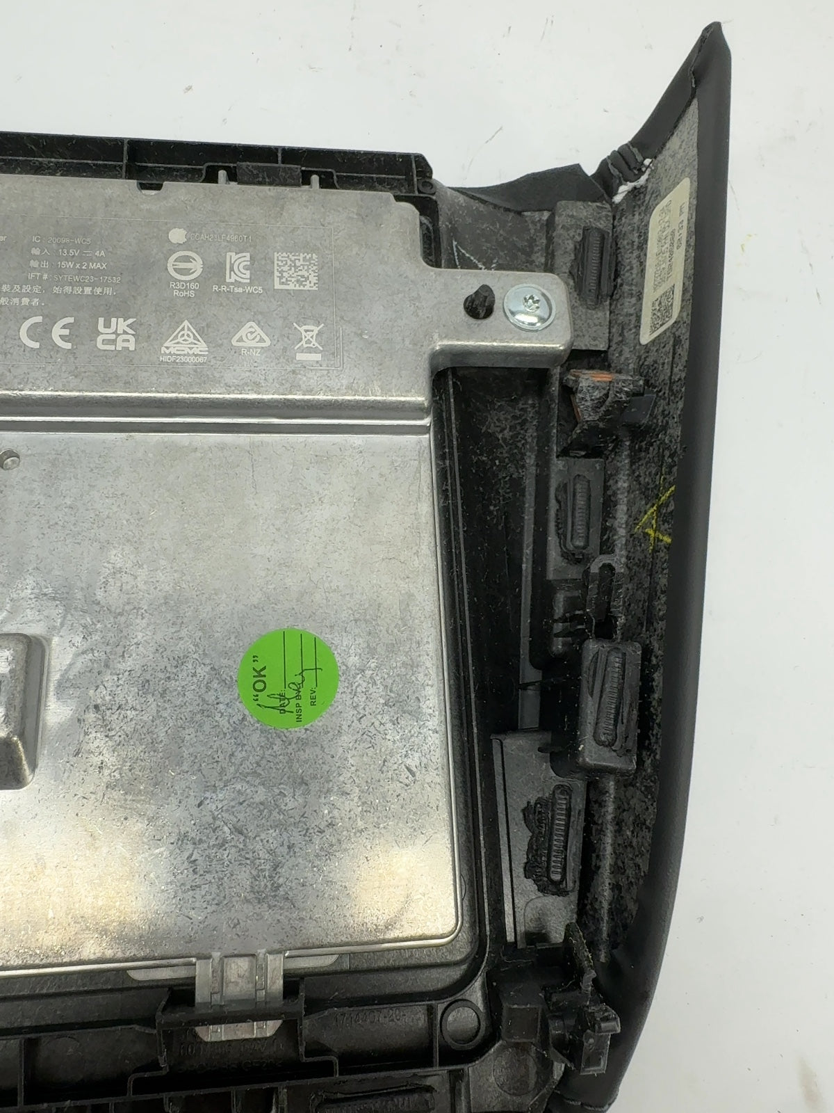 2024-2026 Tesla Model 3 Highland Wireless Charging Module & Pad 1761810-00-D