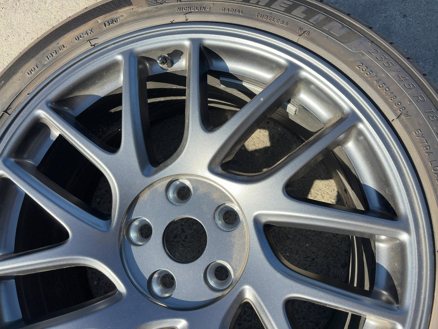 2024-2026 Tesla Model 3 Highland Michelin- Primacy A/s 235/45r18 Wheel 1344246-00-A