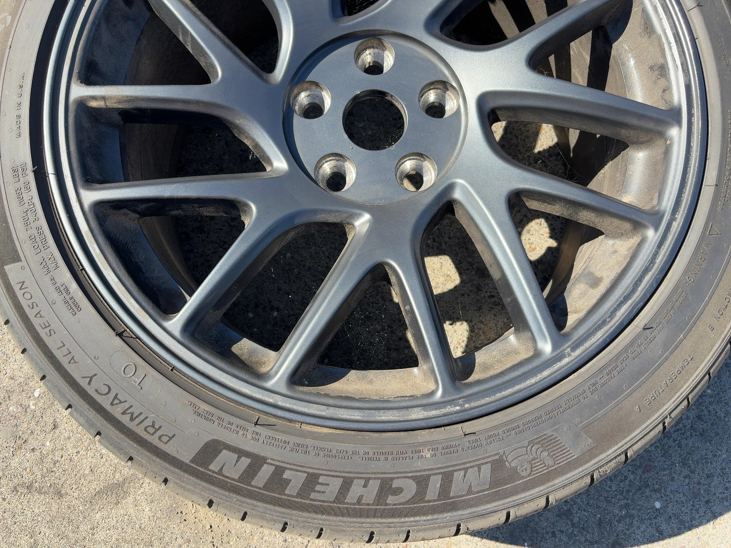 2024-2026 Tesla Model 3 Highland Michelin- Primacy A/s 235/45r18 Wheel 1344246-00-A