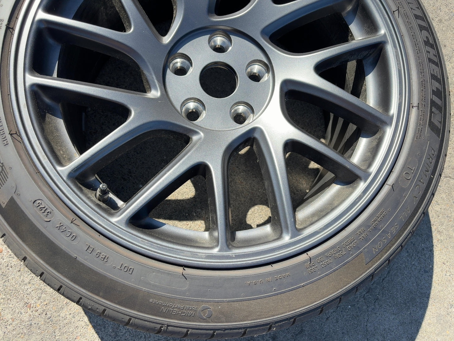 2024-2026 Tesla Model 3 Highland Michelin- Primacy A/s 235/45r18 Wheel 1344246-00-A