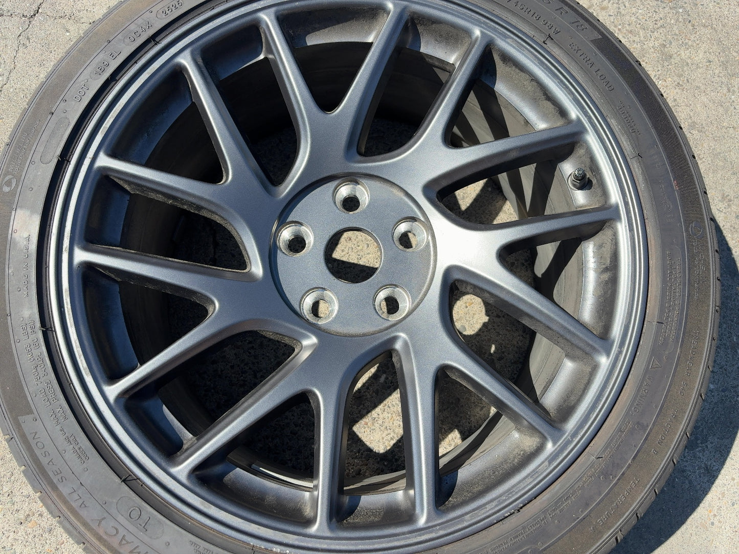 2024-2026 Tesla Model 3 Highland Michelin- Primacy A/s 235/45r18 Wheel 1344246-00-A