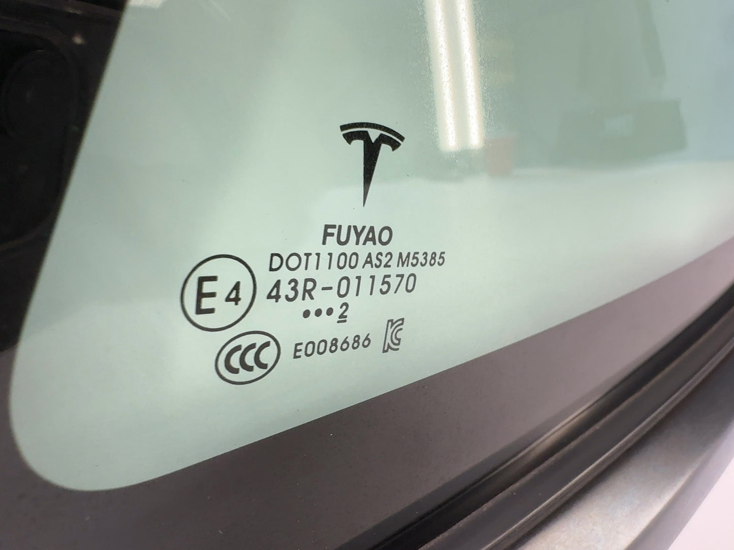 2021-2023 Tesla Model 3 Left Quarter Glass 1514978-01-C