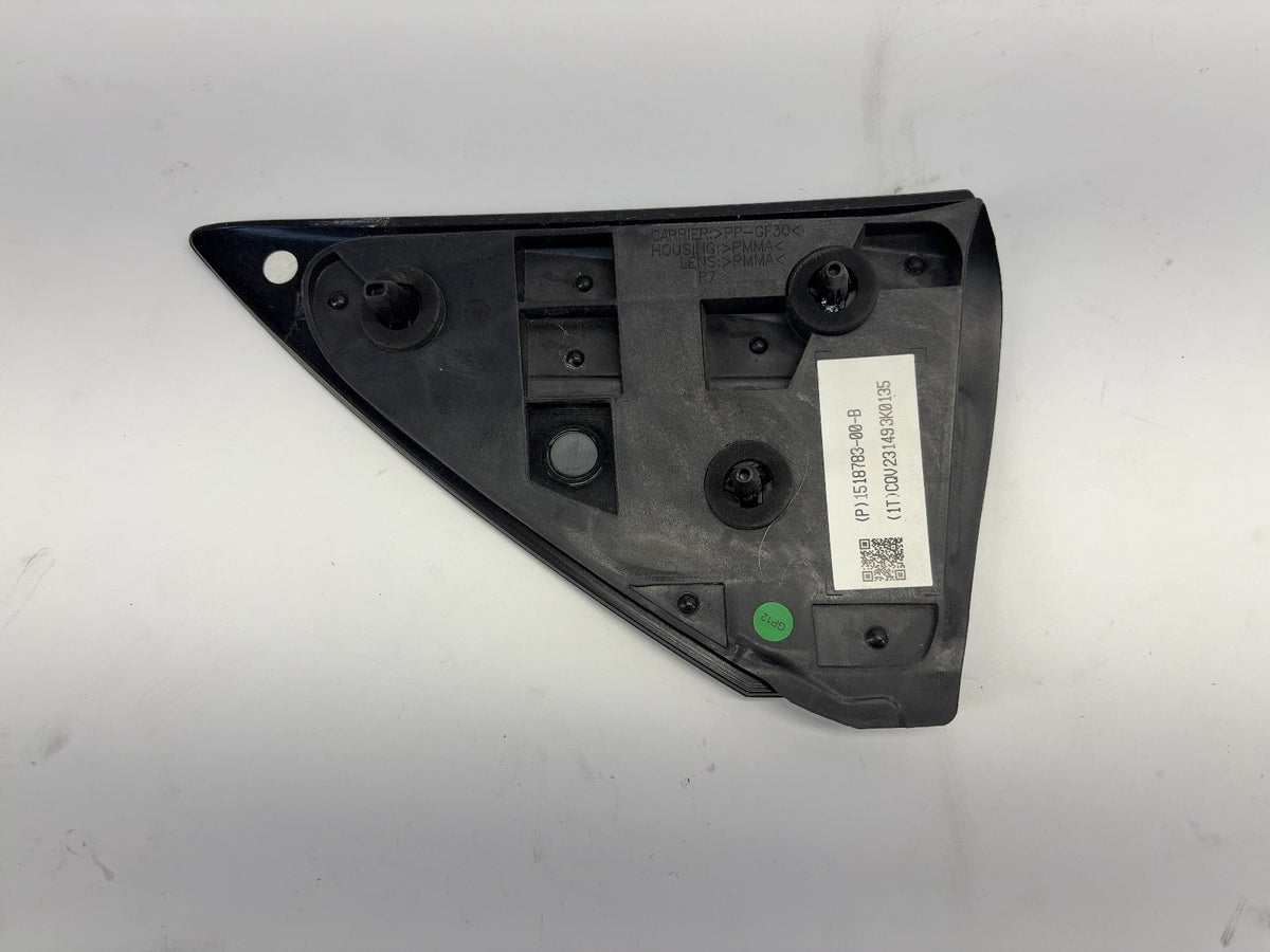 2021-2023 Tesla Model 3 Rear Right Quarter Reflector 1518783-00-B