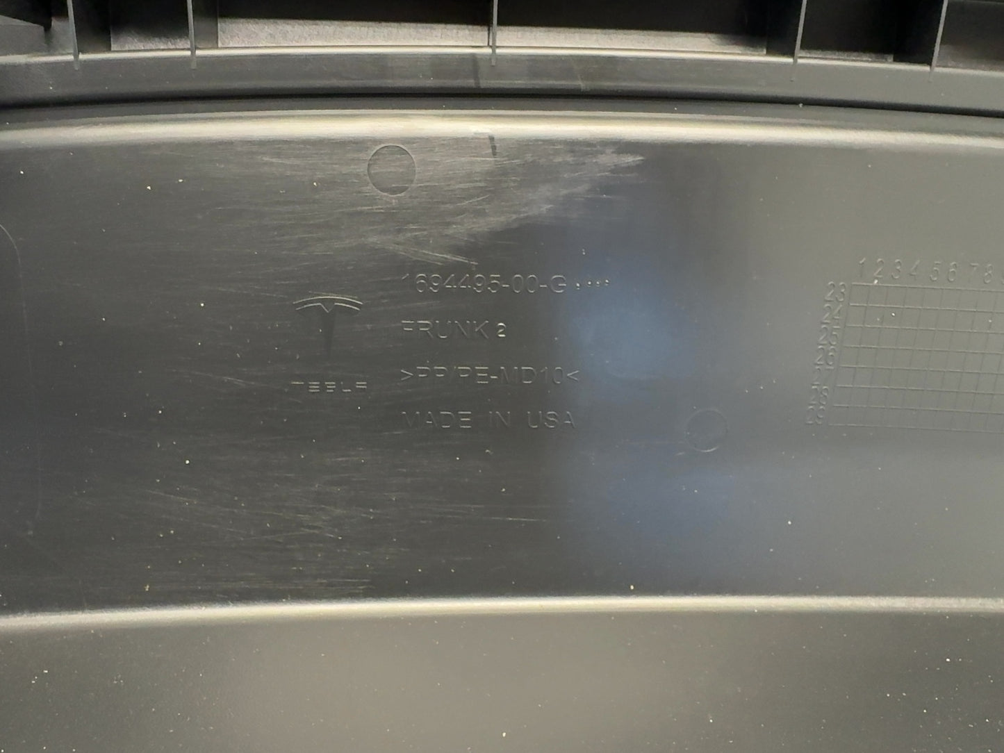 2025 Tesla Model 3 Highland Front Frunk 1694495-00-G