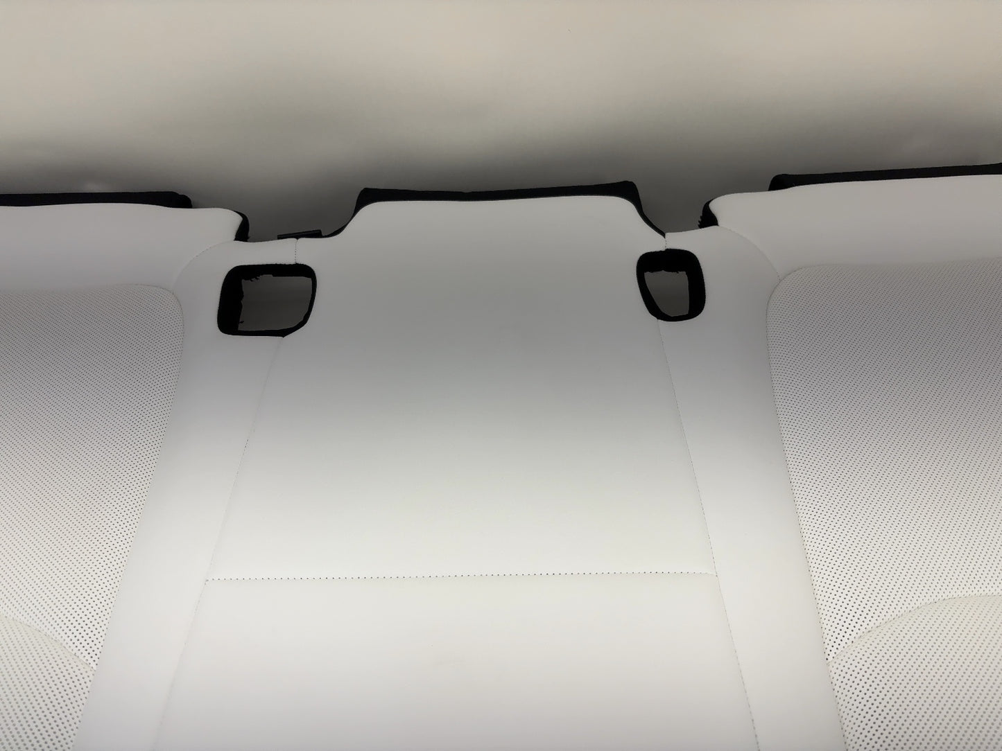 2026 Tesla Model Y Juniper Second Row Seat Cushion White 2000040-F2-A