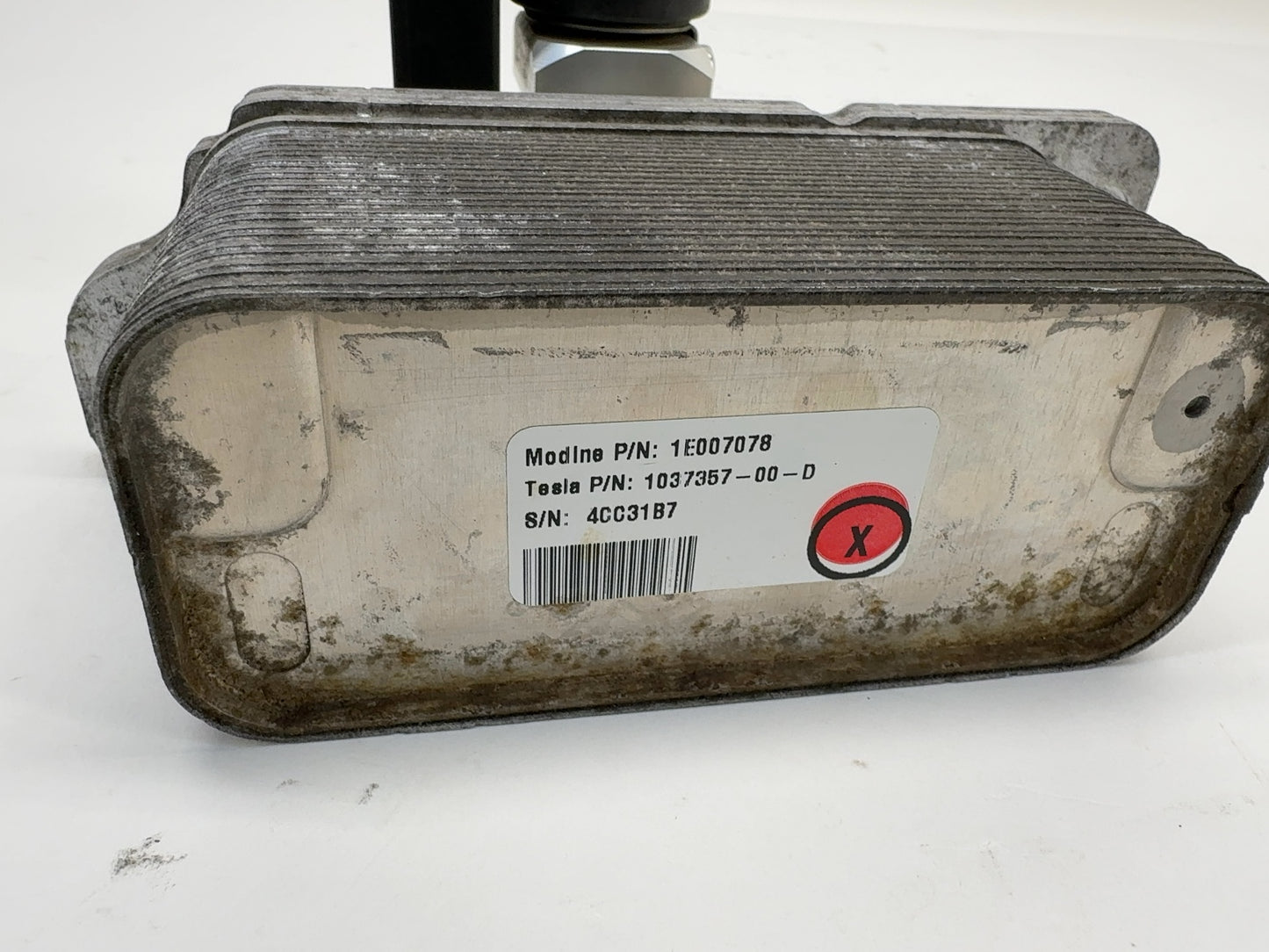 2017 Tesla Model X Battery Chiller 1037357-00-D