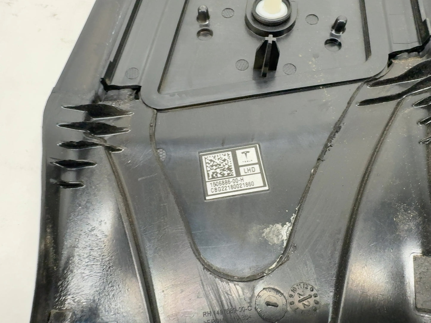 2021-2023 Tesla Model Y B Pillar Glass W Camera Right 1506886-00-H