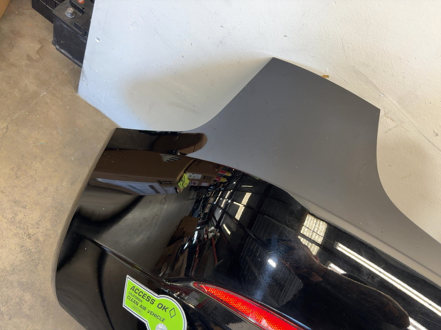 2023 Tesla Model 3 Rear Bumper Cover Without Sensor Holes 1083983-00-H