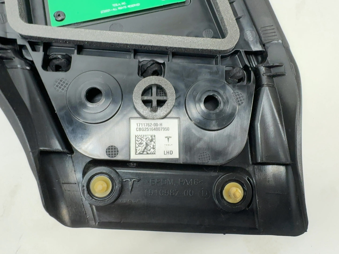 2024-2026 Tesla Model 3 Highland B Pillar Glass W Camera Left 1711762-00-H