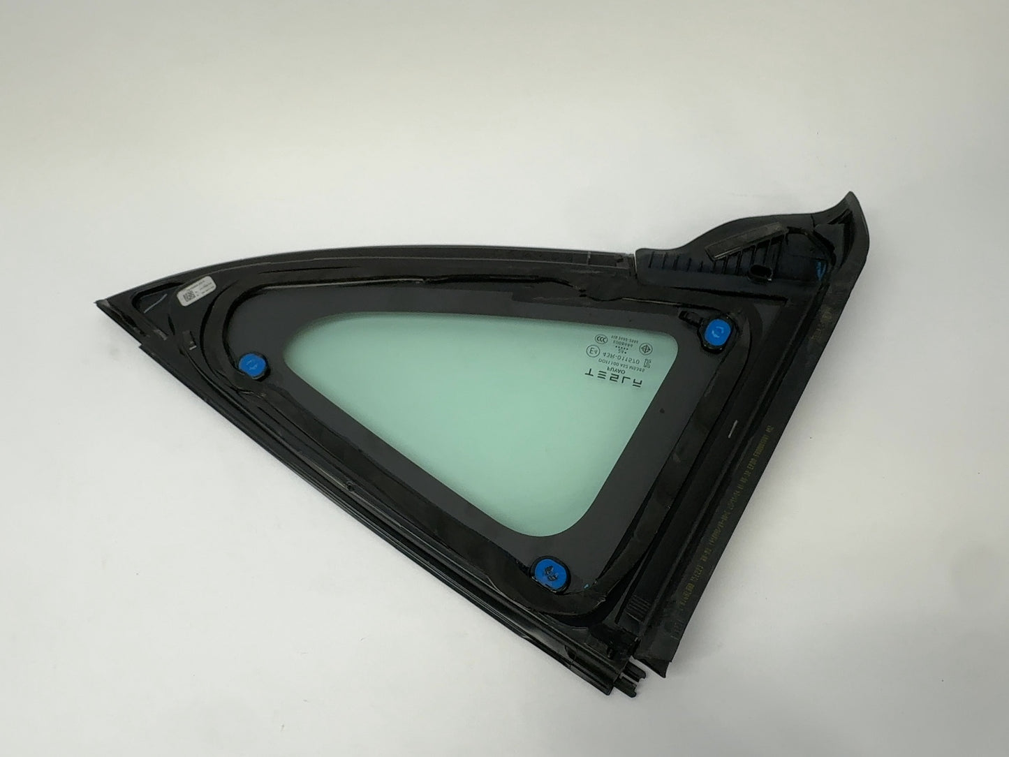 2025-2026 Tesla Model 3 Highland Rear Quarter Glass Right Black 1915484-20-C