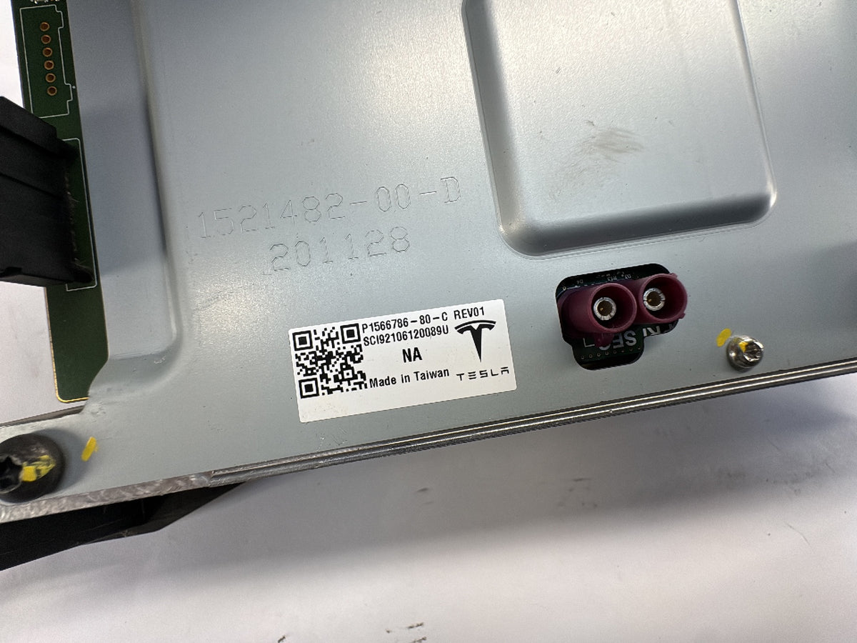 2021 Tesla Model 3 Car Computer With Security Module 1566786-80-C
