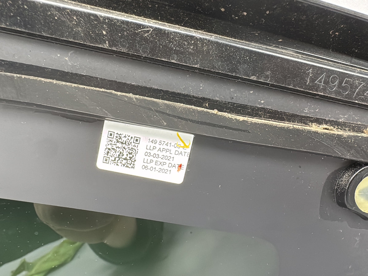 2021-2023 Tesla Model Y Right Quarter Glass 1495741-00-E