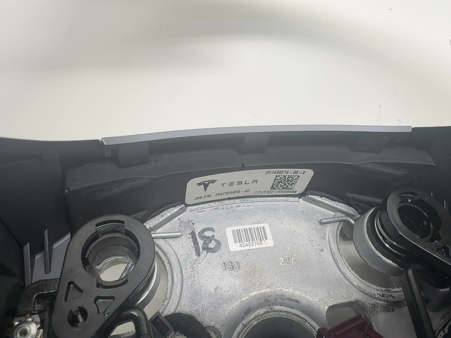 2021-2023 Tesla Model 3 Steering Wheel Heated 1490214-00-B