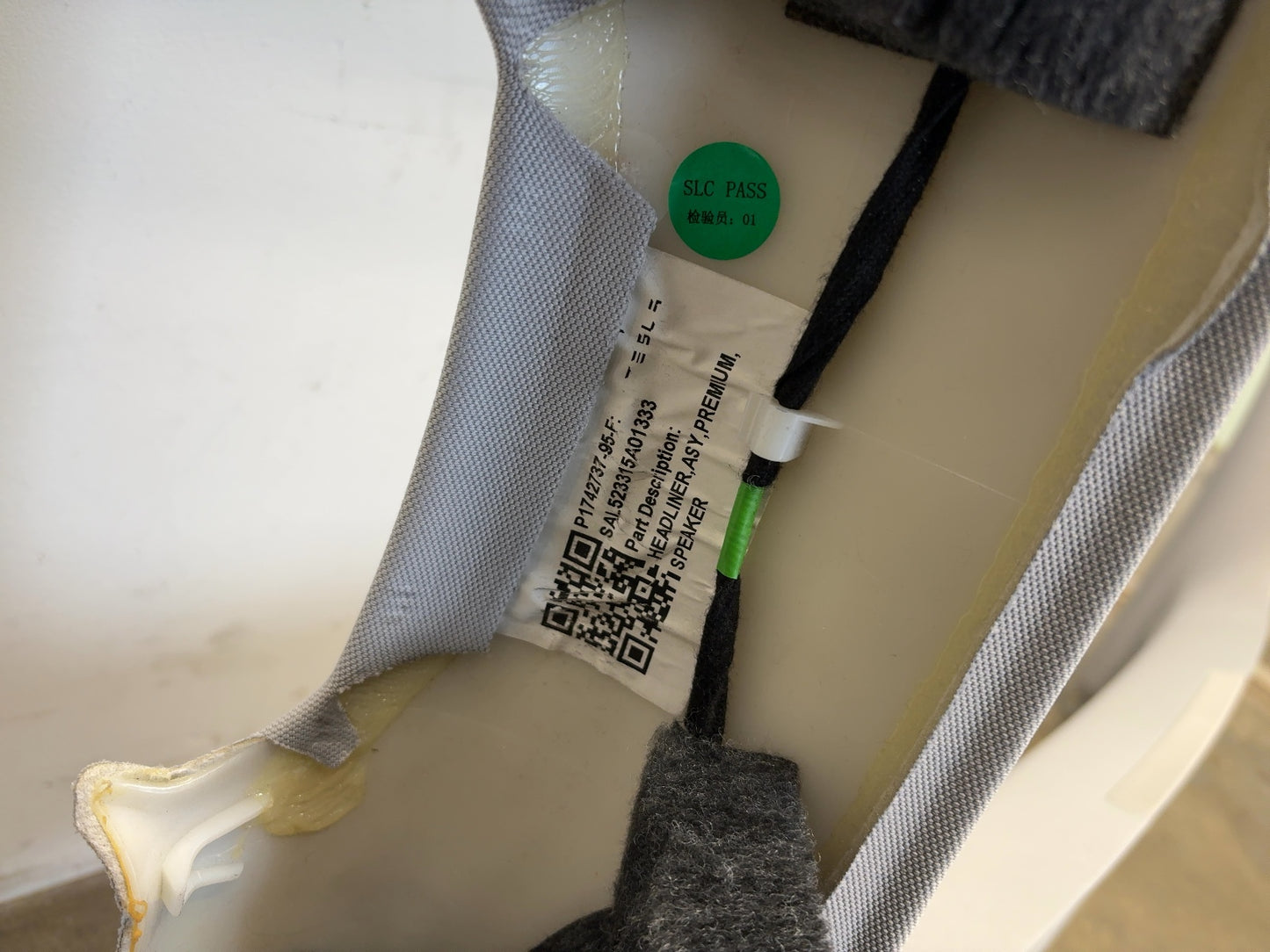 2024 Tesla Model 3 Highland Headliner 1742737-95-F