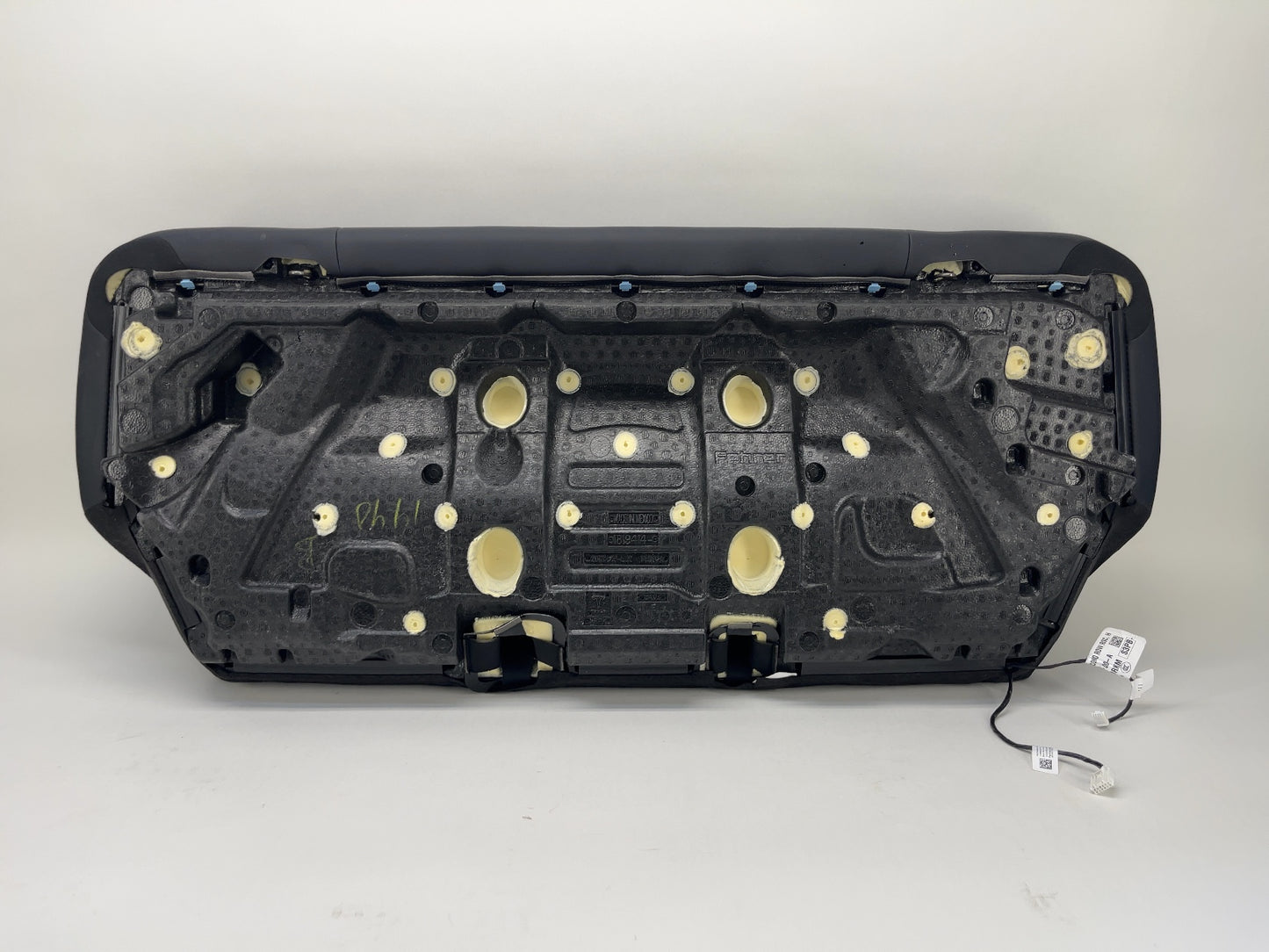 2024-2025 Tesla Model 3 Highland Rear Lower Seat Cushion Black 7754336-01-A
