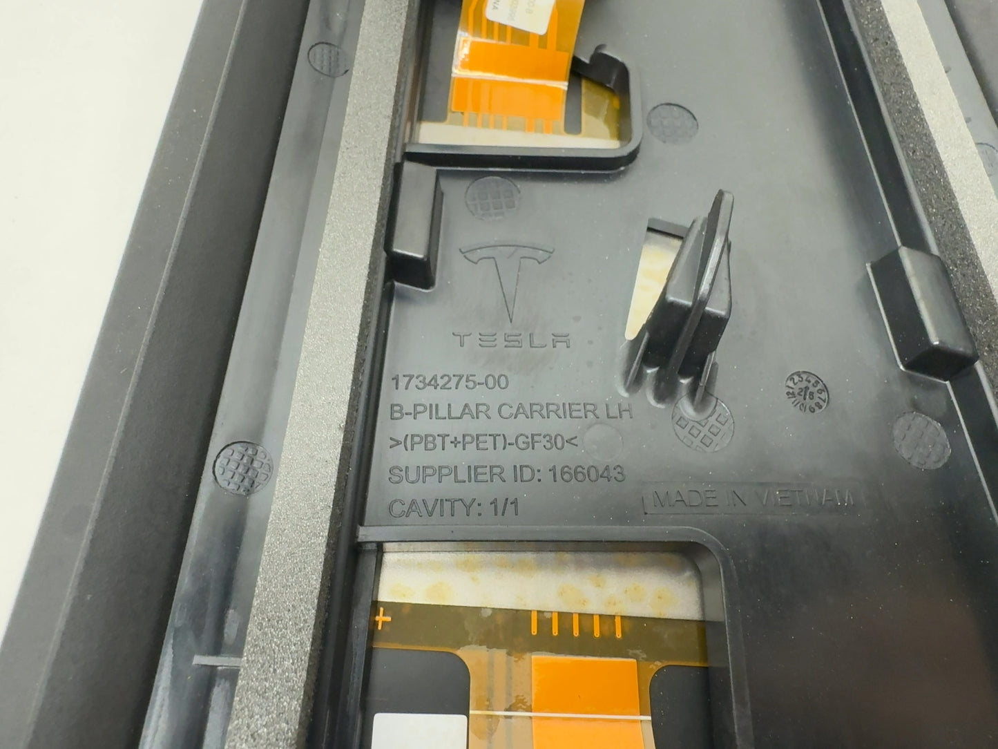2025 Tesla Model 3 Highland B Pillar Glass W Camera Left 1711762-99-H