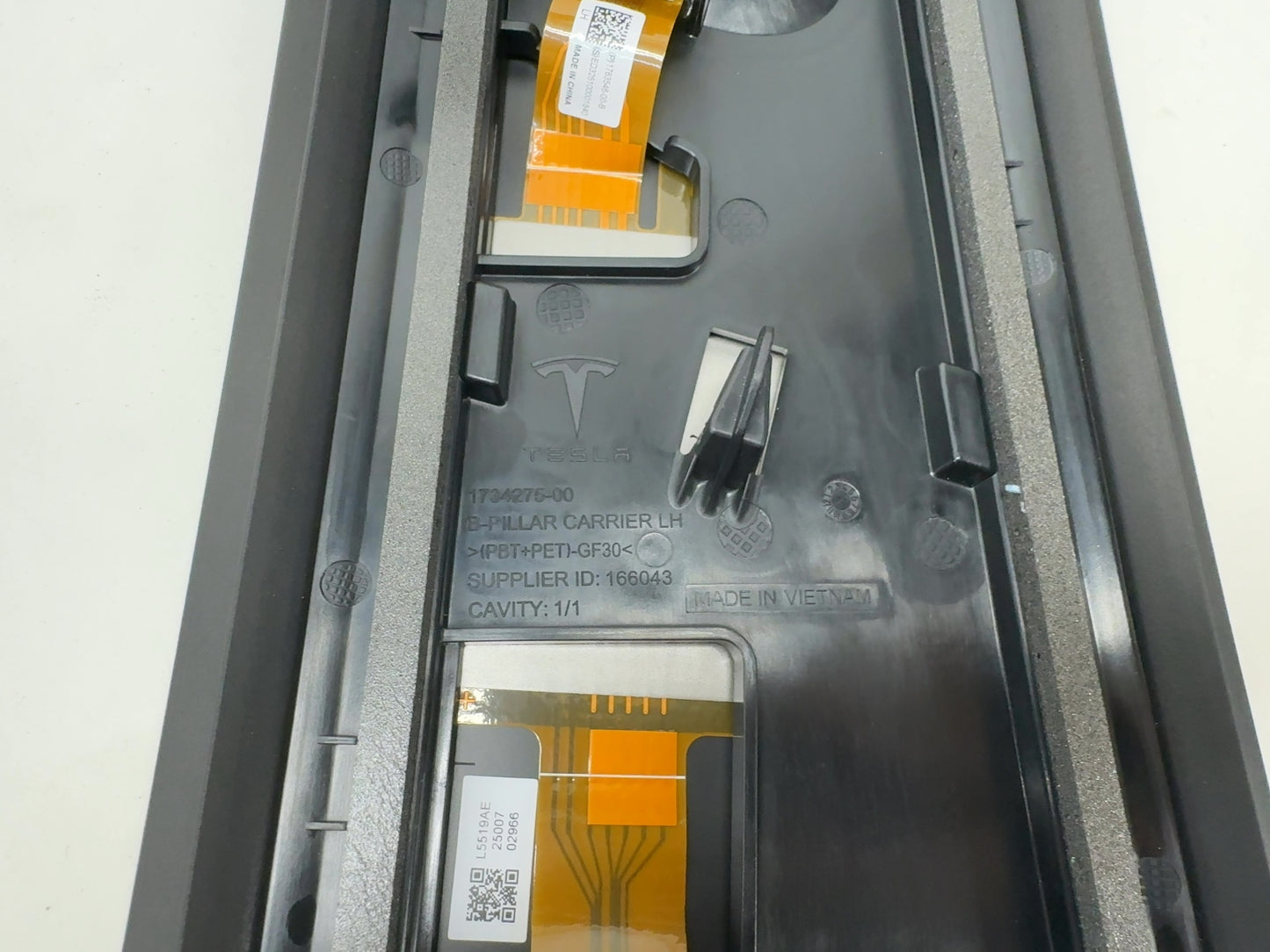 2024-2026 Tesla Model 3 Highland B Pillar Glass W Camera Left 1711762-00-H