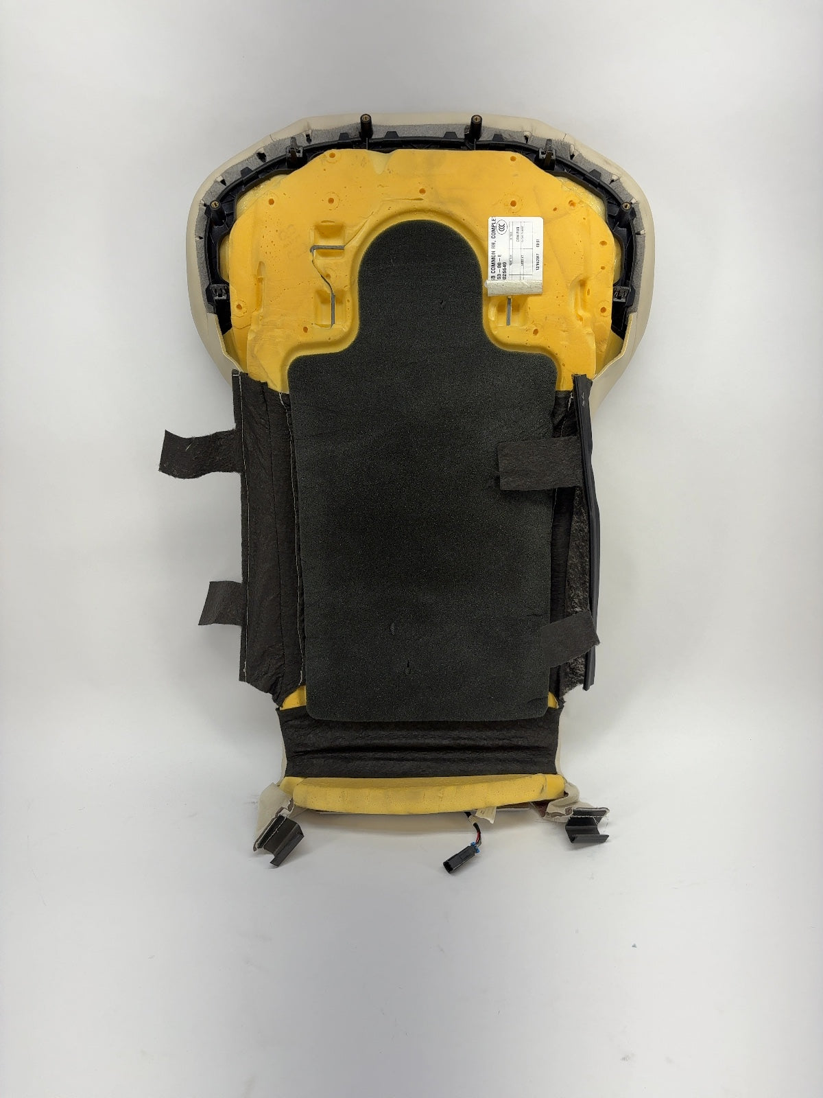 2017 Tesla Model X Front Right Seat Upper Cushion Cream 1072753-00-E