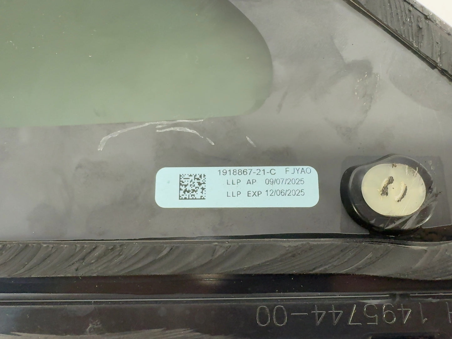2025-2026 Tesla Model 3 Highland Left Quarter Glass 1915483-20-C