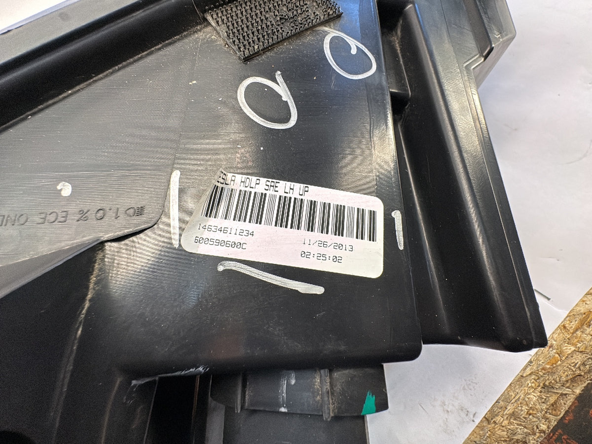 2013 Tesla Model S Left Headlamp 6005906-00-C