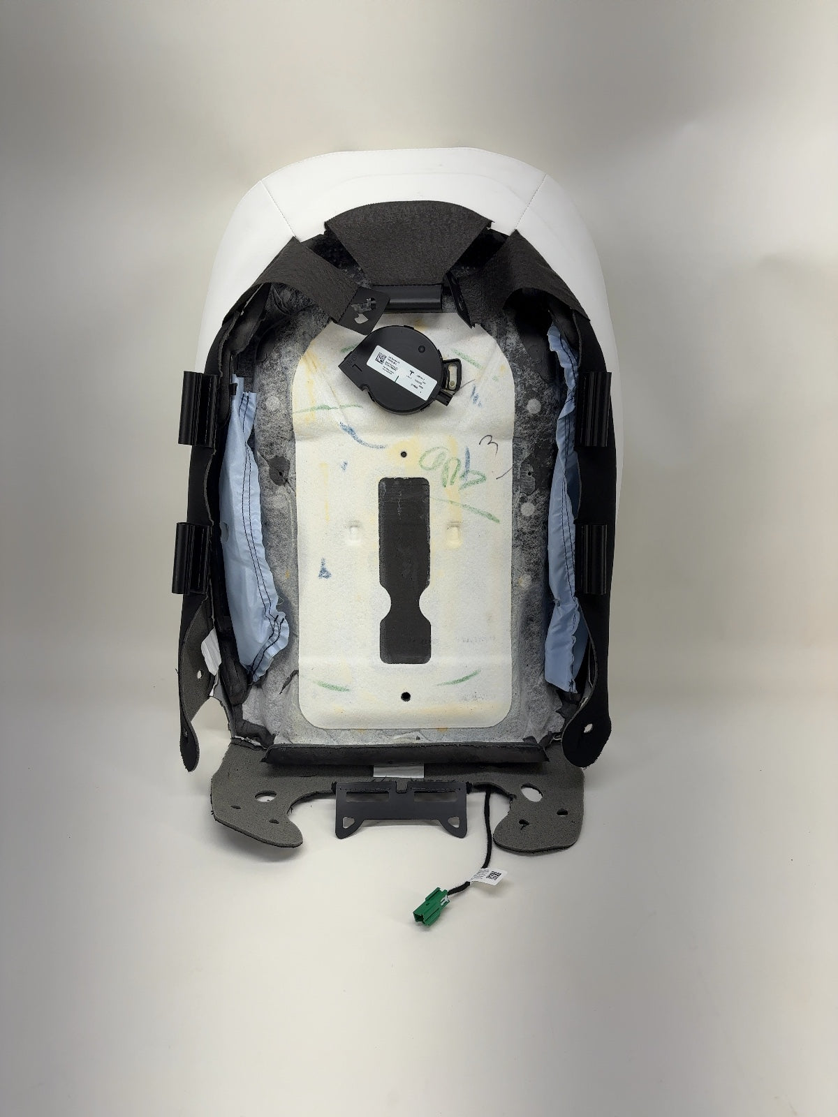 2025 Tesla Model 3 Highland Front Left Seat Upper Cushion White 1964744-02-E