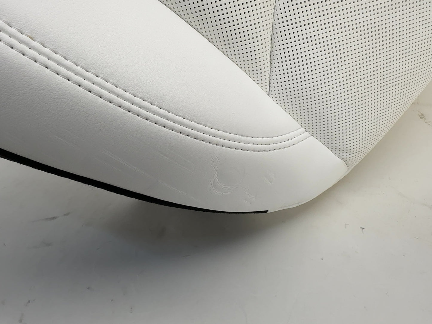 2025-2026 Tesla Model Y Juniper Driver Seat Lower Cushion White 2048708-02-C
