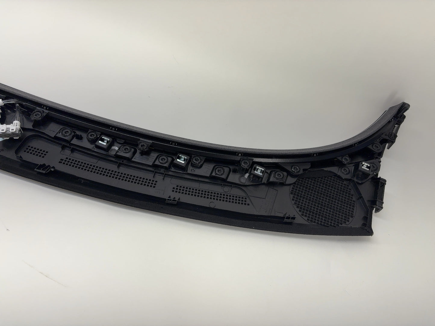 2025 Tesla Model 3 Highland Instrument Panel Speaker Grille Wrap Around 1911396-20-H