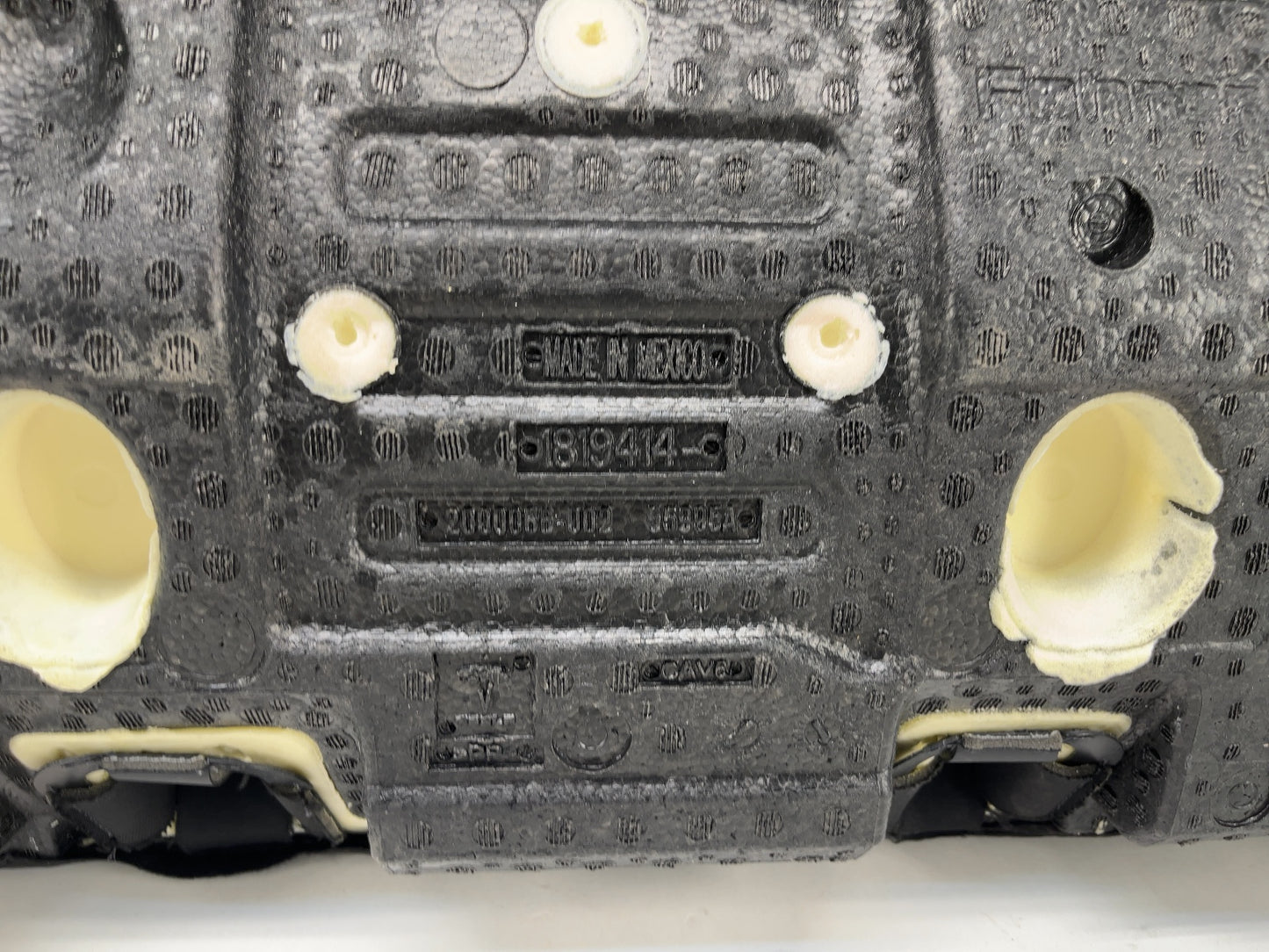 2024-2026 Tesla Model 3 Highland Rear Lower Seat Cushion Black 7754336-01-A