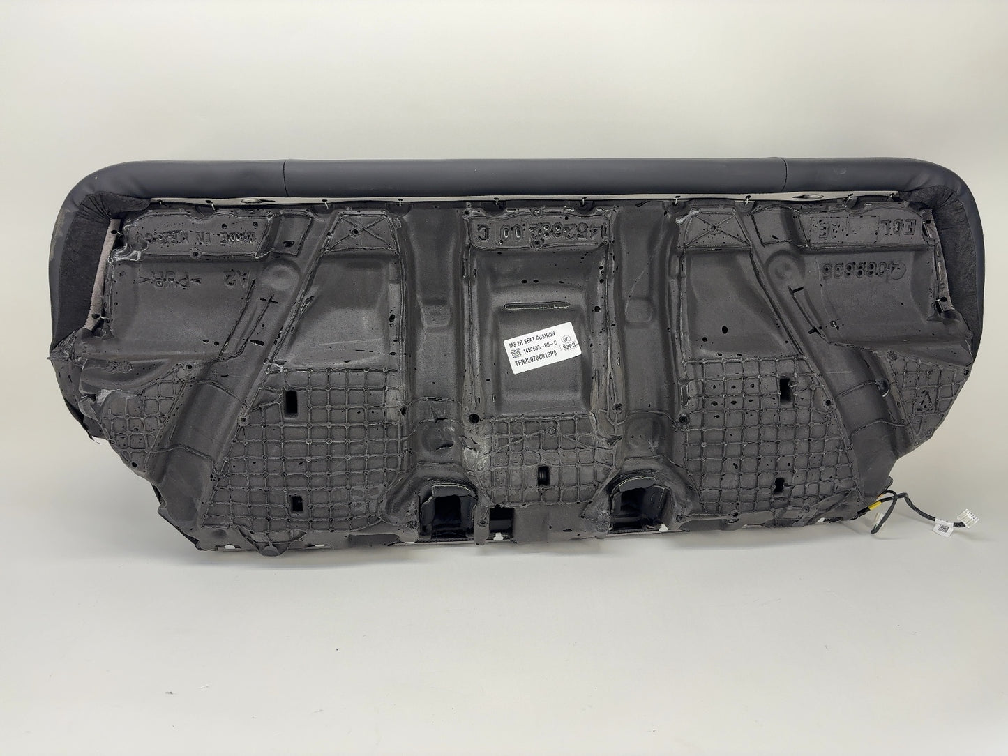 2022 Tesla Model 3 Rear Lower Seat Cushion Black 7654336-01-C