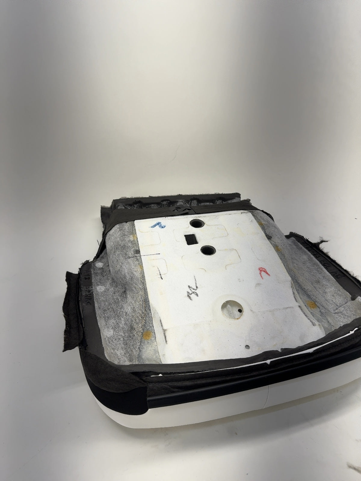 2025 Tesla Model 3 Highland Front Left Seat Lower Cushion White 1997744-02-C