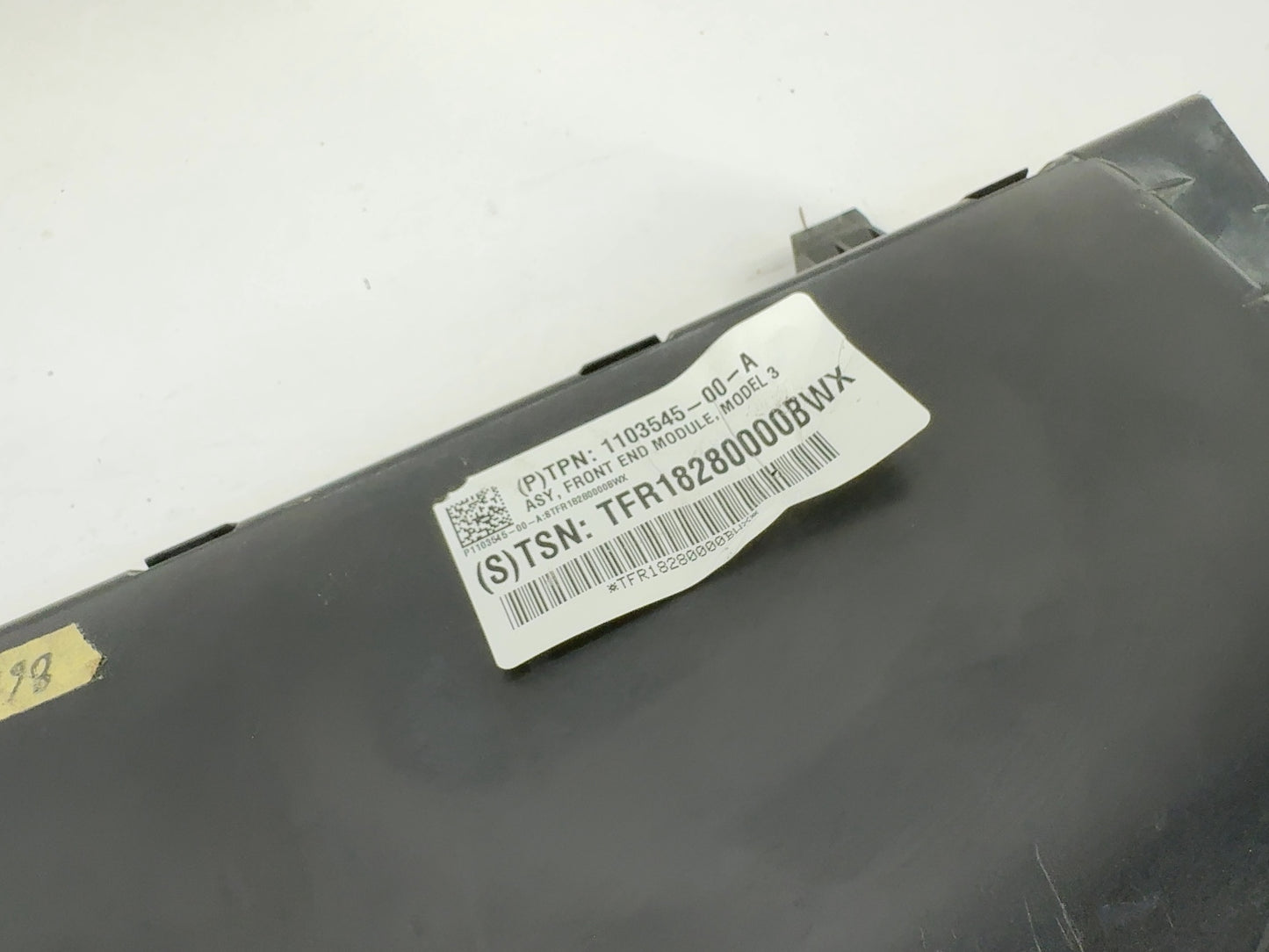 2018 Tesla Model 3 Cooling Fan Assembly 1103545-00-A