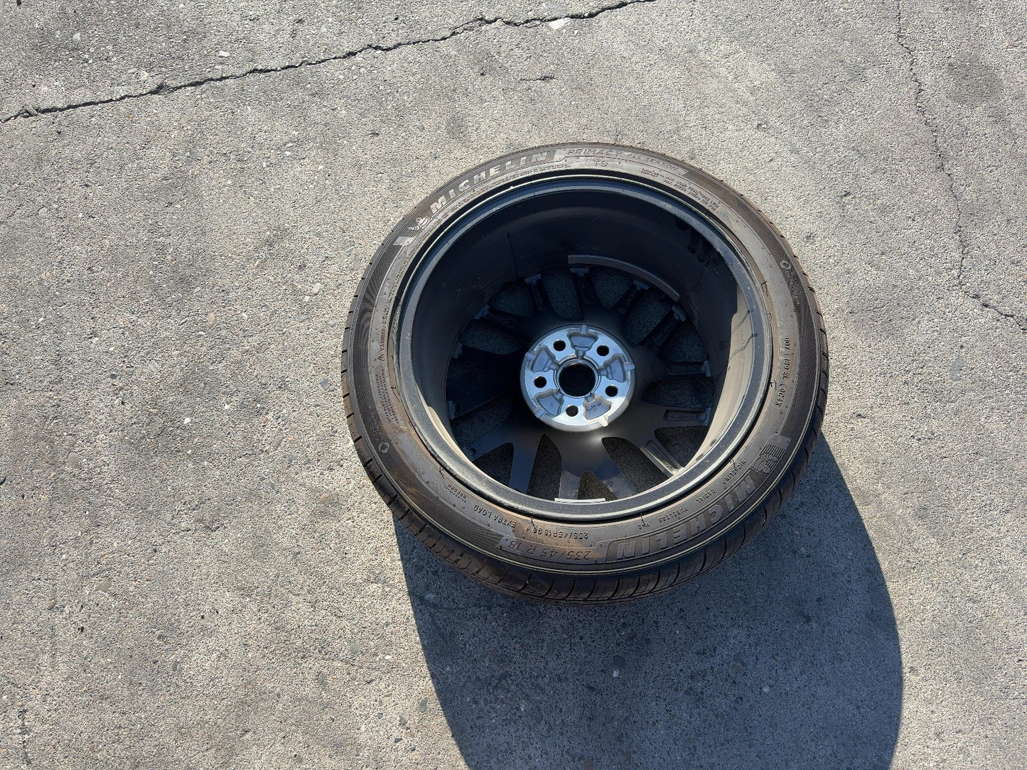 2024-2026 Tesla Model 3 Highland Michelin- Primacy A/s 235/45r18 Wheel 1344246-00-A