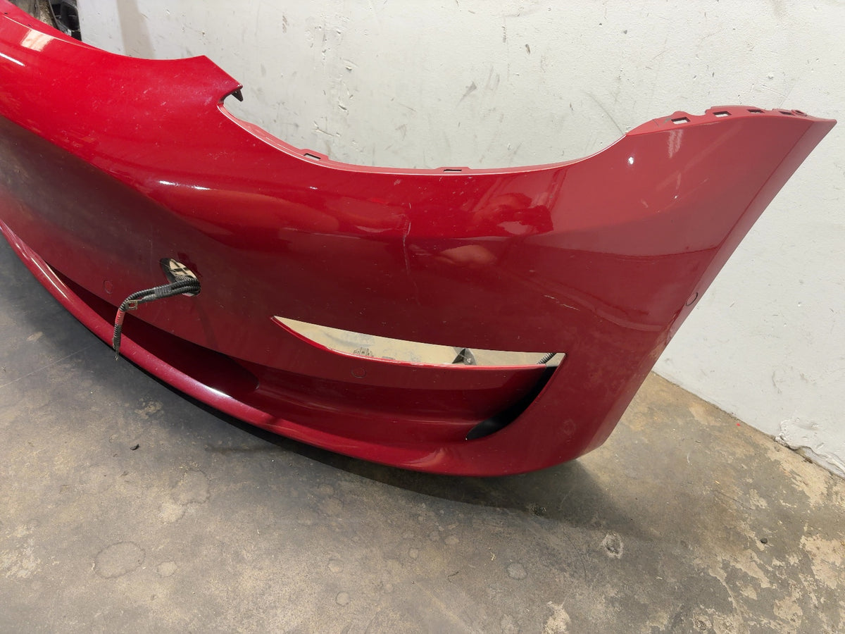2018-2023 Tesla Model 3 Front Fascia Assembly Without Fog Lamps 1084168-S0-E