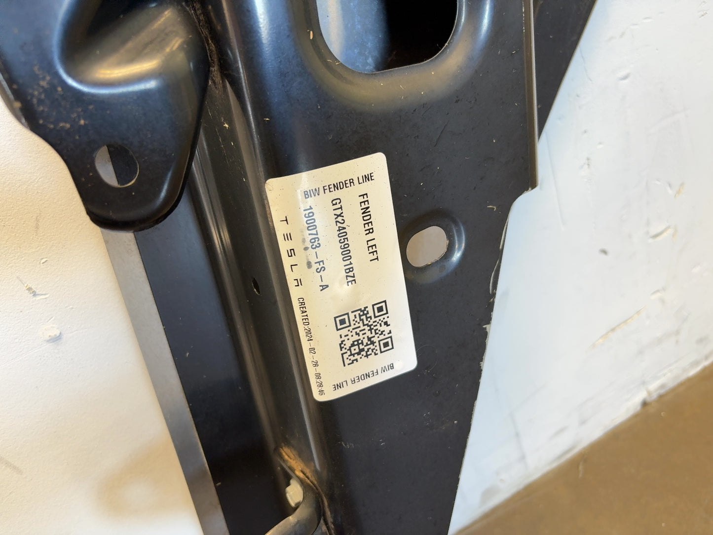 2024 Tesla Cybertruck Left Fender 1900763-FS-A