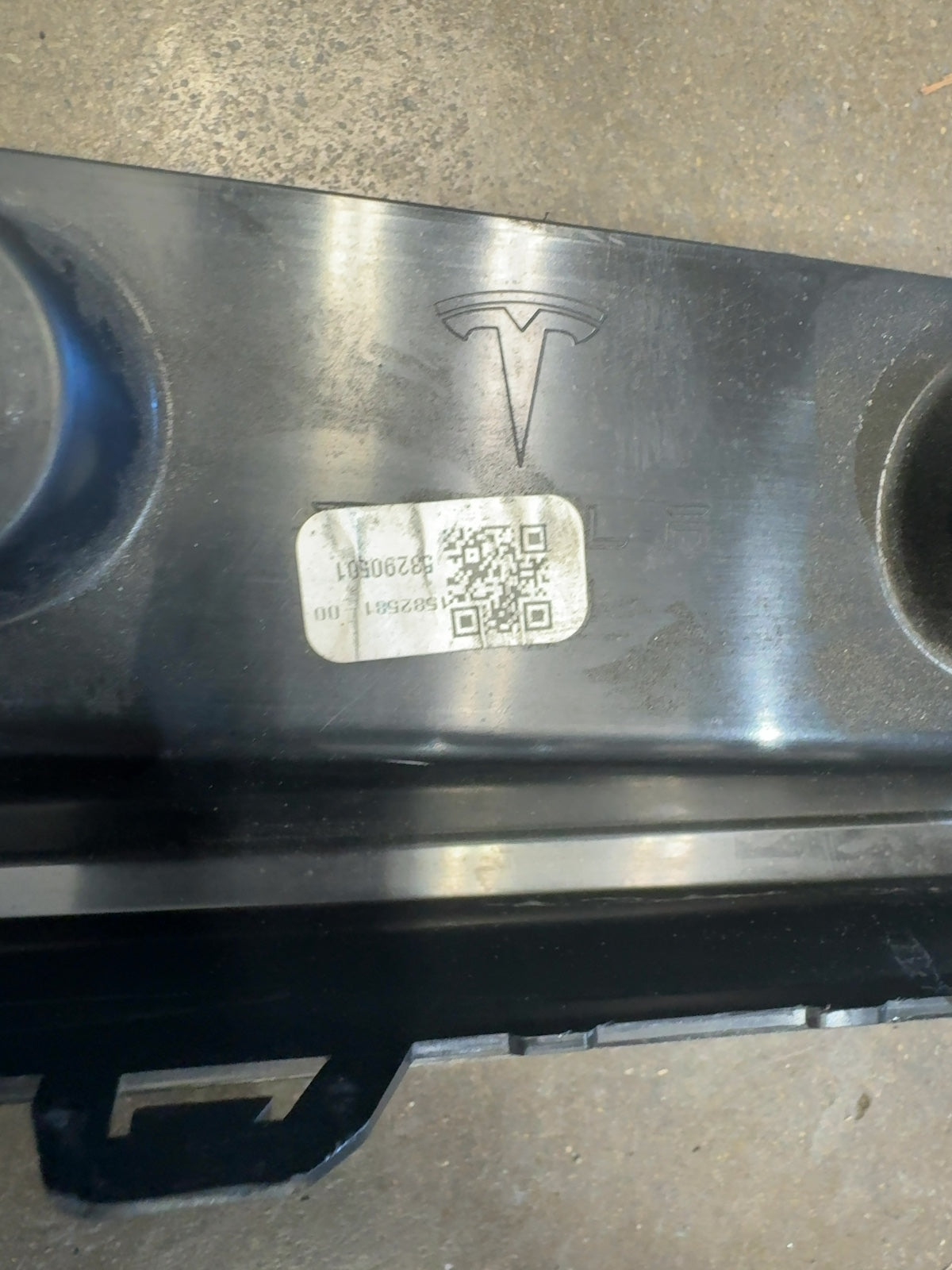 2025-2026 Tesla Model 3 Highland Rear Bumper Lower 1582581-00-D