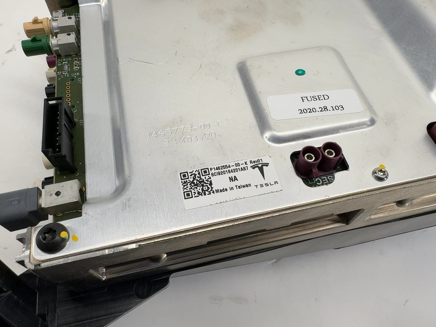 2018 Tesla Model 3 Car Computer With Vc Left Controller 1462554-00-K