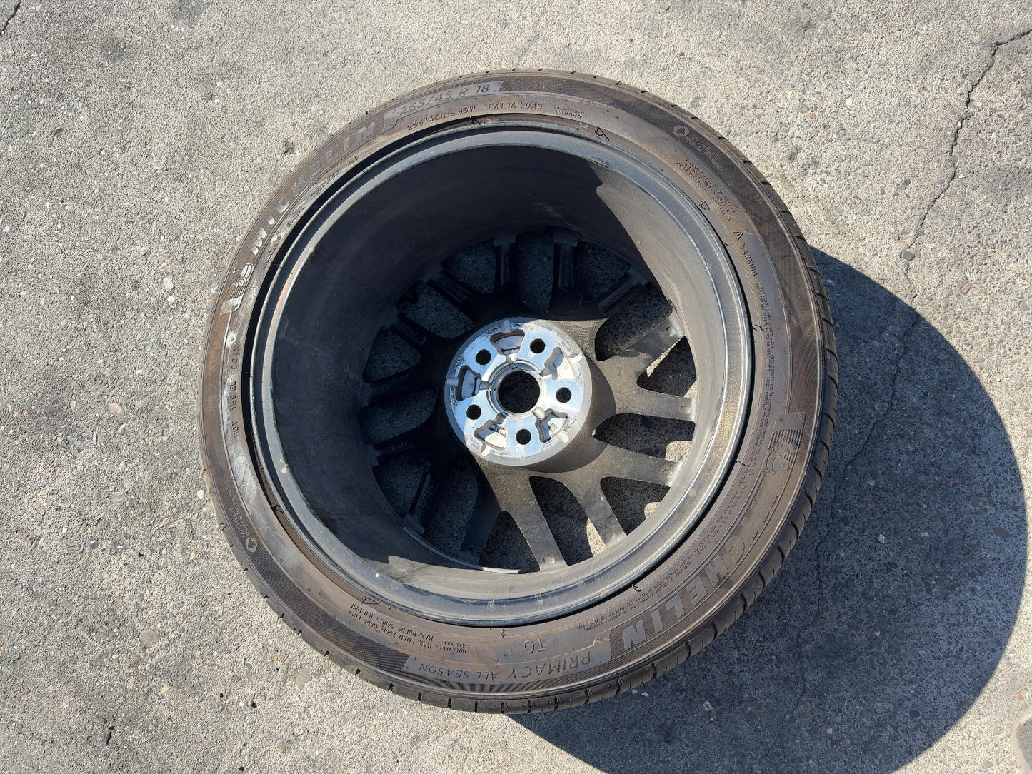 2024-2026 Tesla Model 3 Highland Michelin- Primacy A/s 235/45r18 Wheel 1344246-00-A