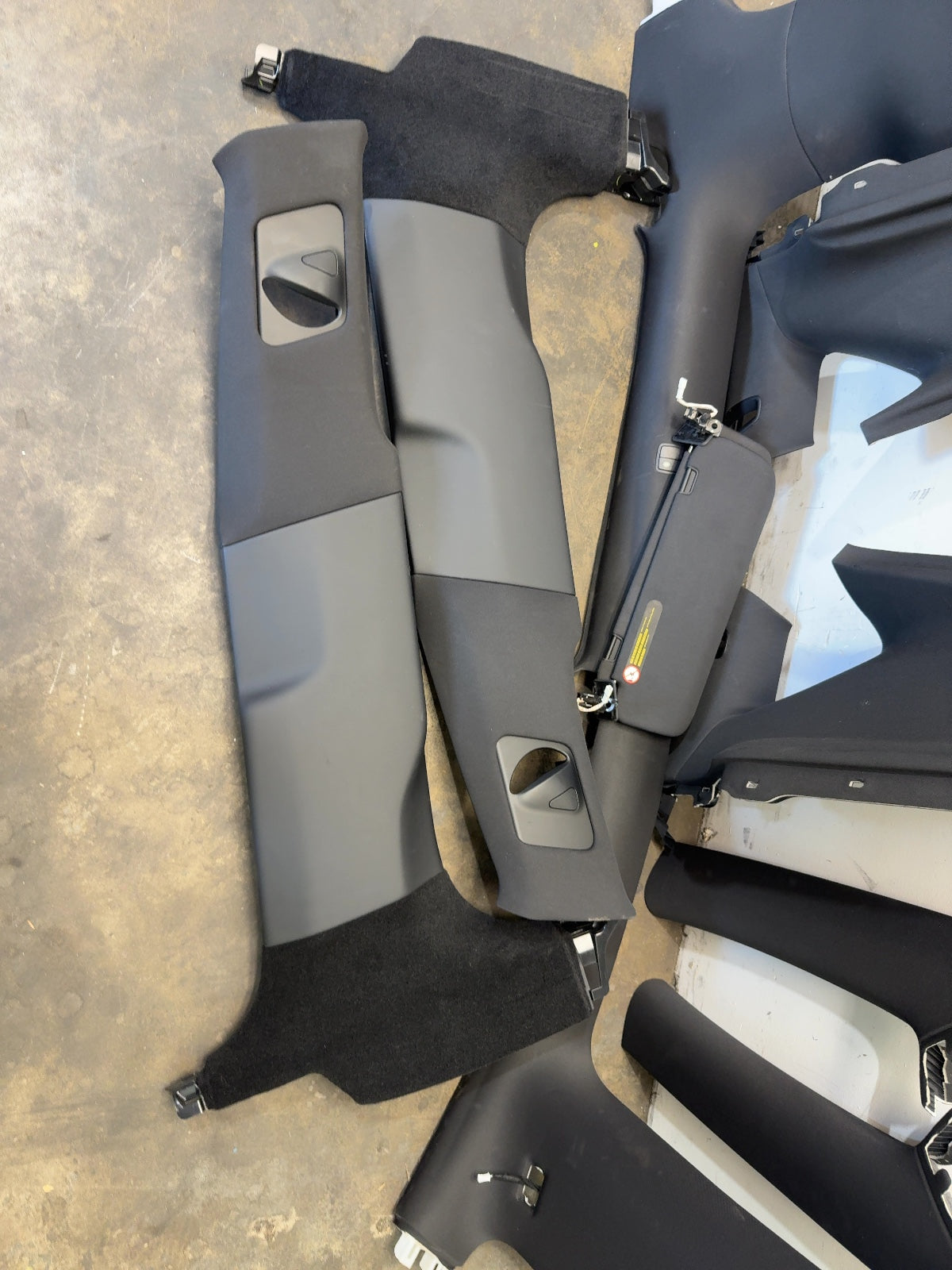 2026 Tesla Model Y Juniper Black Headliner Set 2225003-51-J